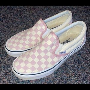 Checkered Slip-on Vans